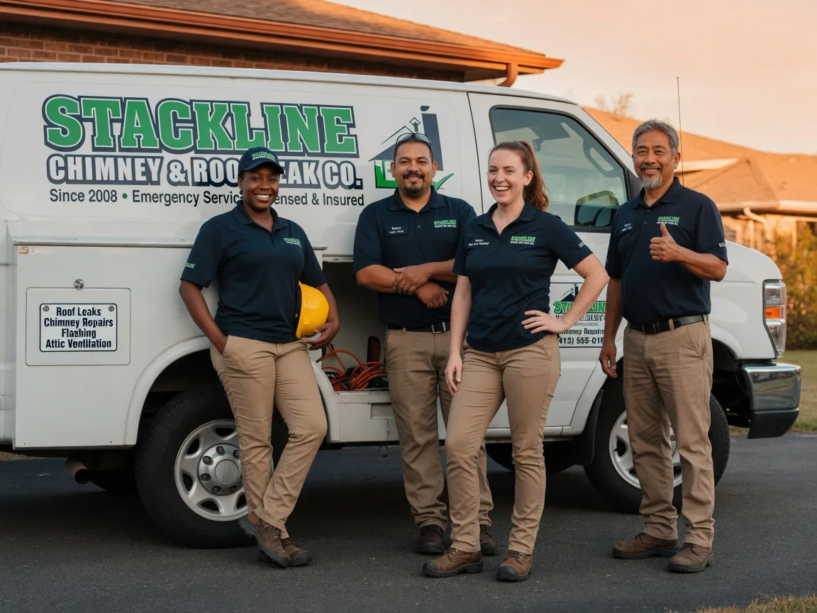 Chimney flashing repair company in Charlotte, TN